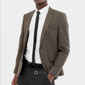 ASOS design Slim Blazer in Wool mix